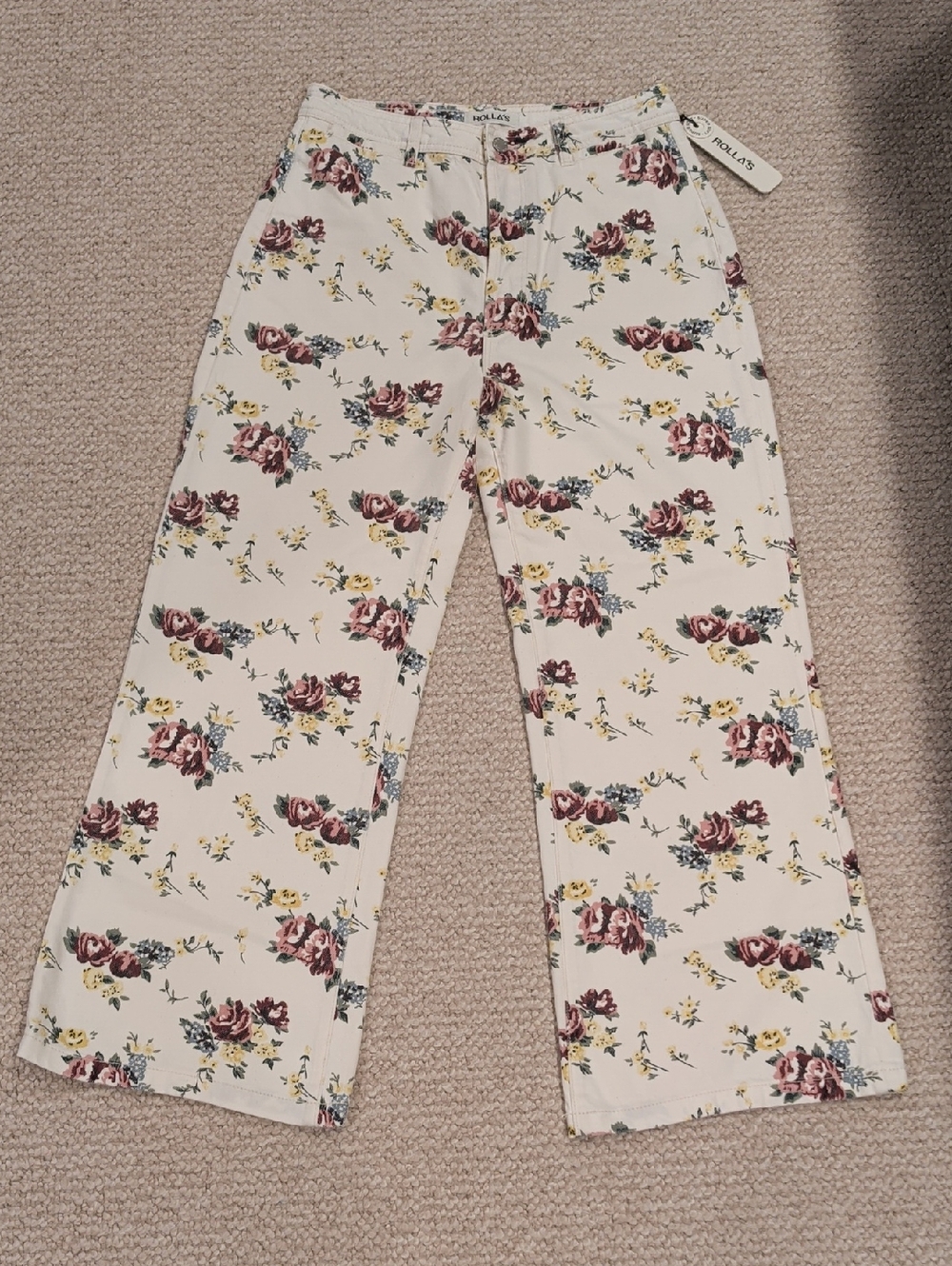 ROLLA'S High Rise Floral Sailor Pants